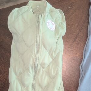 Dreamland Baby Green Quilted Sleep Sack Swaddle